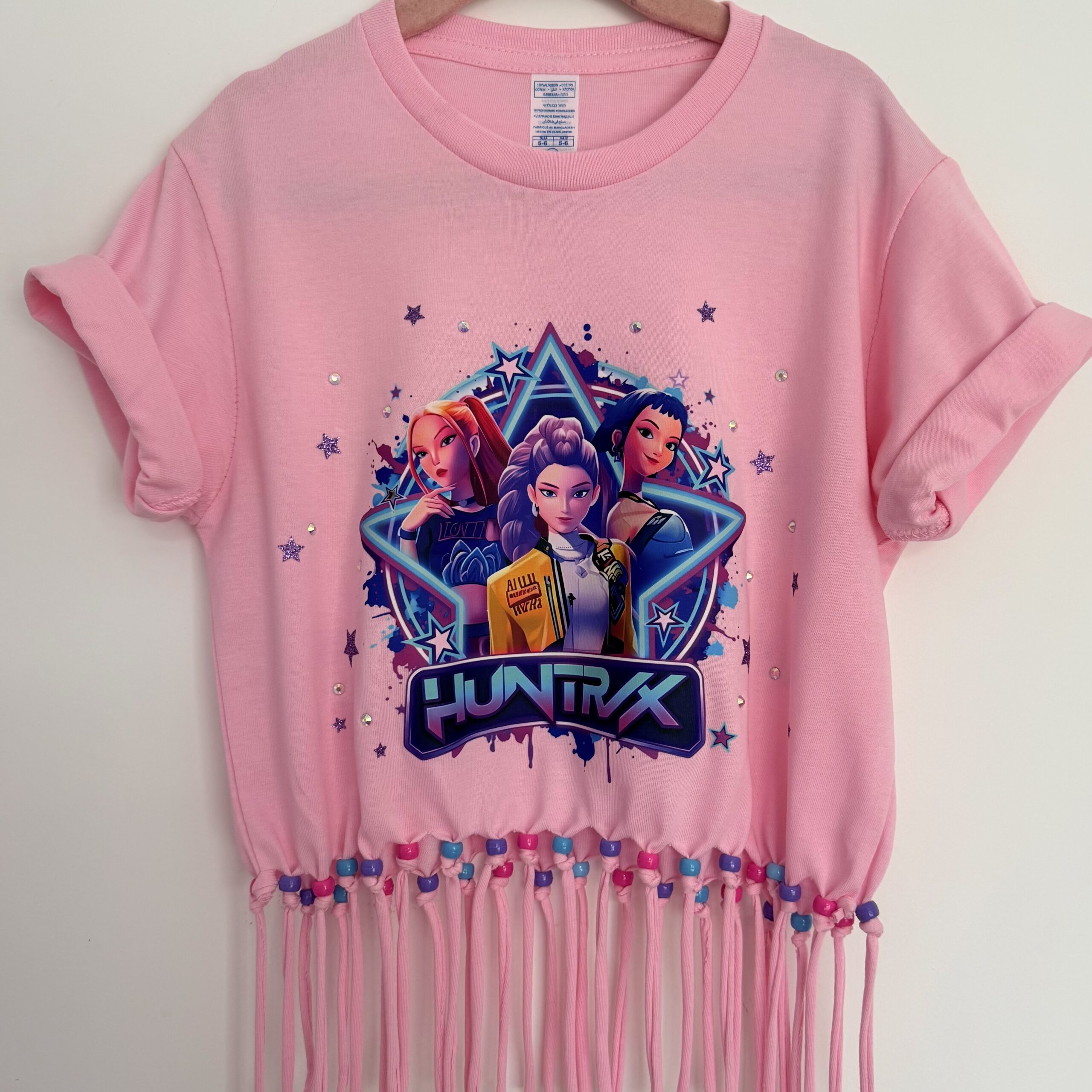 tshirt-franjas-personalizada-kpo-huntrix-pipoca-da-ritinha